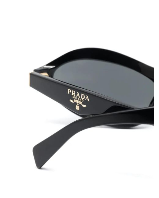 Prada Gray Cat-Eye Sunglasses