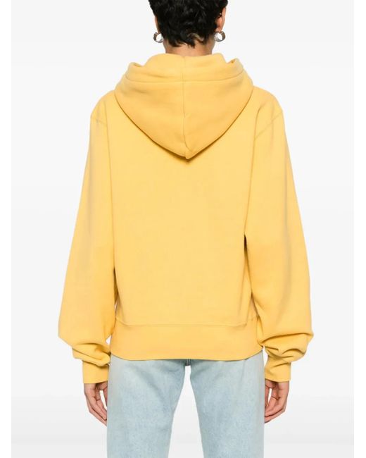 Saint Laurent ロゴ パーカー Yellow