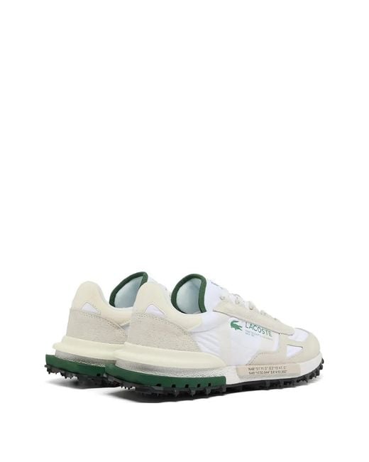 Lacoste White Elite Active Sneakers for men