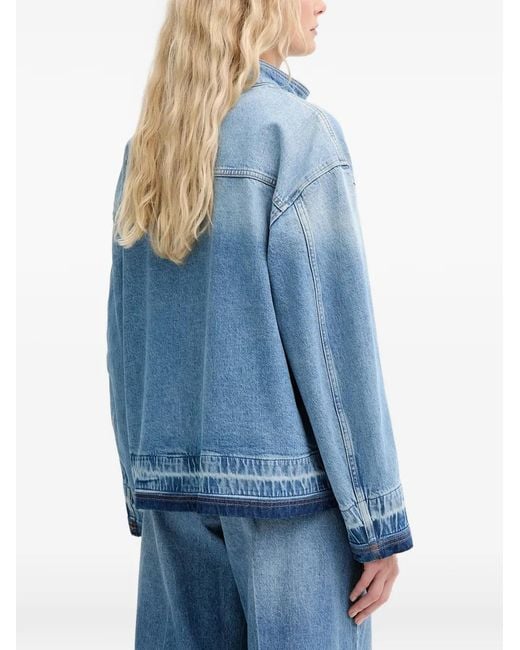 Munthe Blue Luxa Denim Top