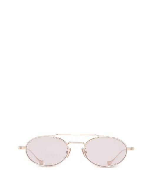 Cutler & Gross Pink Ladbroke 1427 Oval-Frame Sunglasses