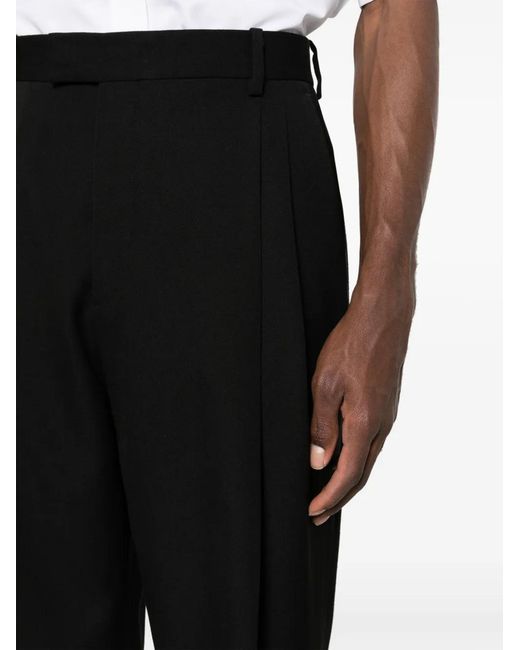 Off-White c/o Virgil Abloh Black Off- Drywo Smoking Trousers for men