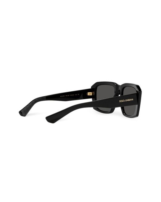 Dolce & Gabbana Black Square-frame Sunglasses for men