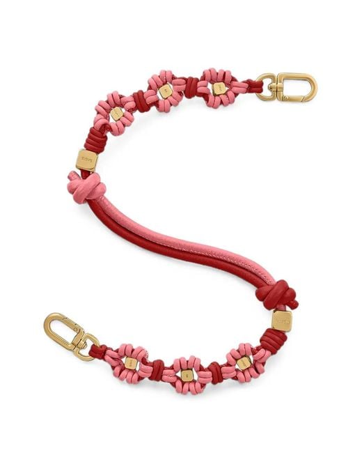 Maison De Sabre Red Twist Bag Handle