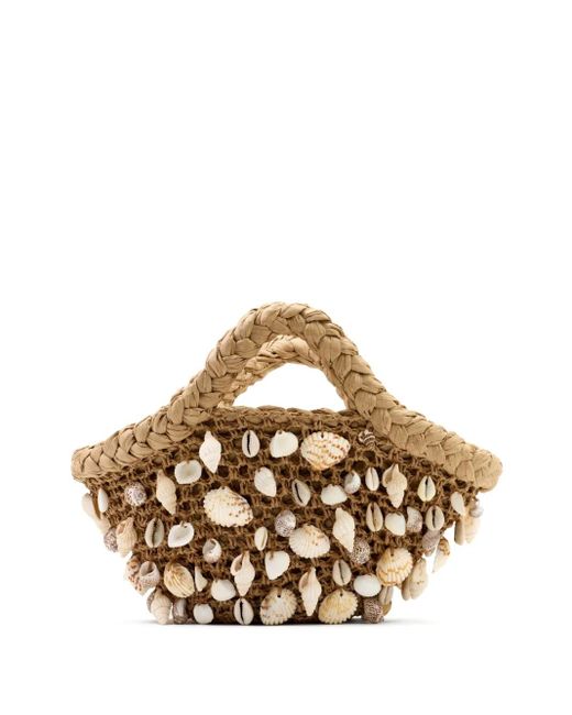 Simon Miller Metallic Shelly Tote Bag