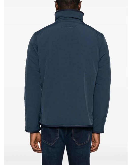 Barbour Blue Reversible Fleece Jacket for men
