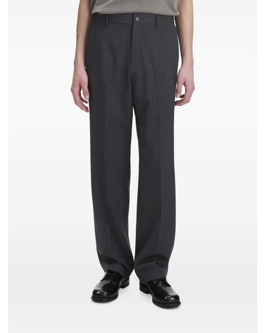 A.P.C. Gray Dylan Trousers for men