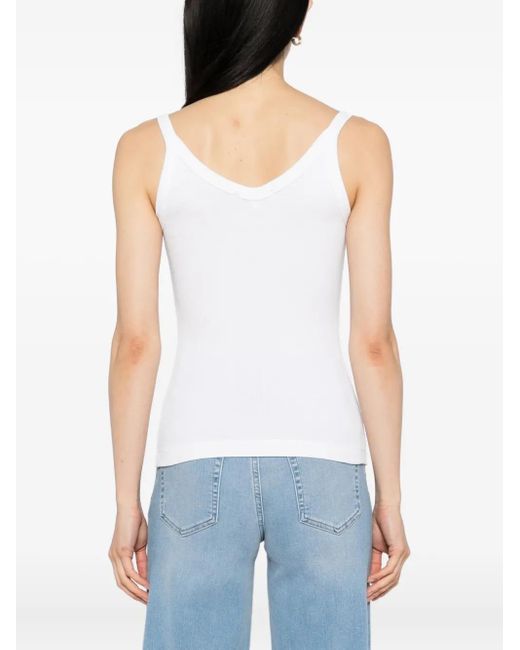 Agolde White Jordan Tanktop