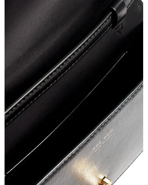 The Row Black E/W Sofia Crossbody Bag
