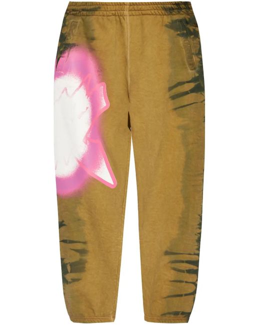 DIESEL Yellow P Marky Flash Track Pants for men