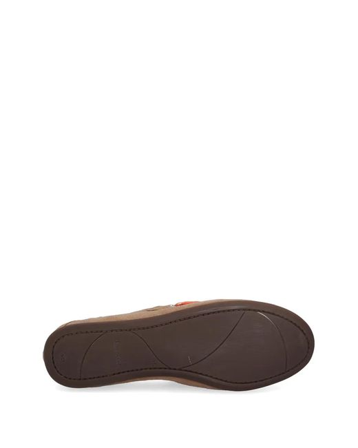 Marc O' Polo Brown Lace-Up Suede Loafers