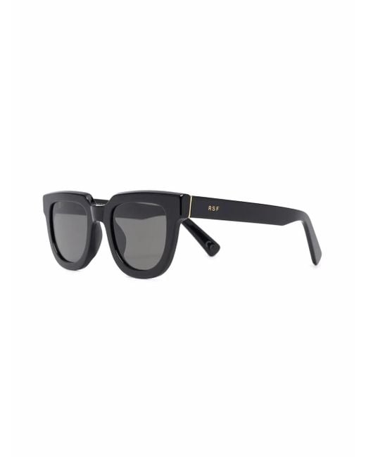 Retrosuperfuture Black Square Tinted Sunglasses for men