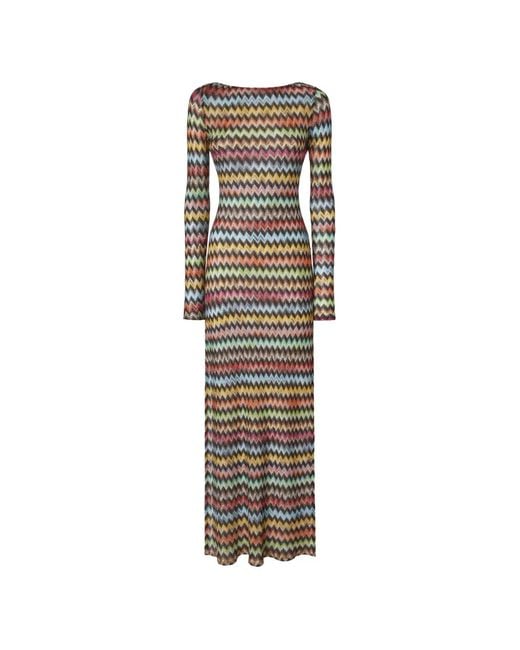 Missoni White Long Cover-Up Dress