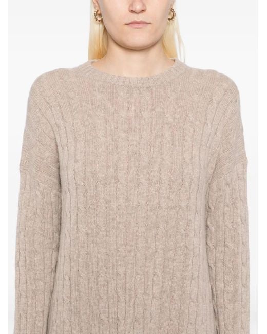 N.Peal Cashmere Natural Bella Dress