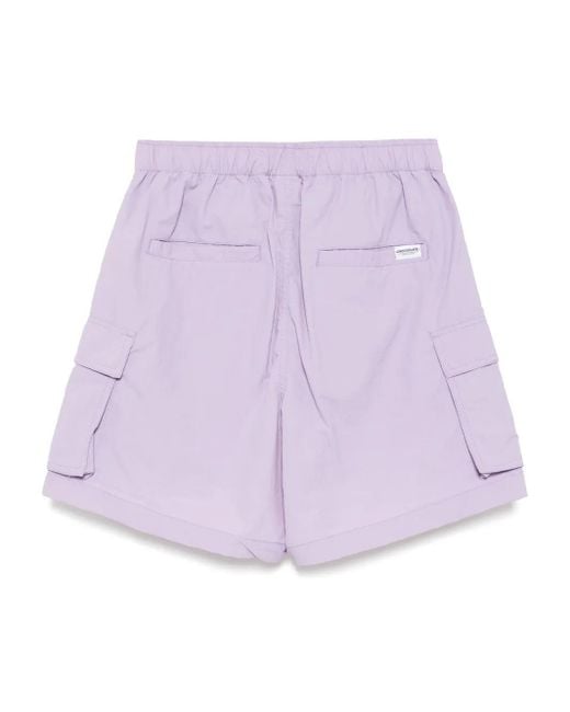 Chocoolate Purple Cargo Shorts