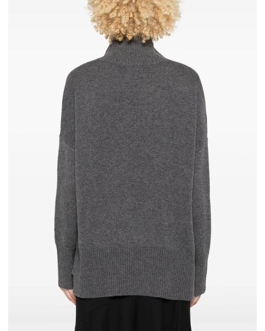 Lisa Yang Gray Heidi Sweater