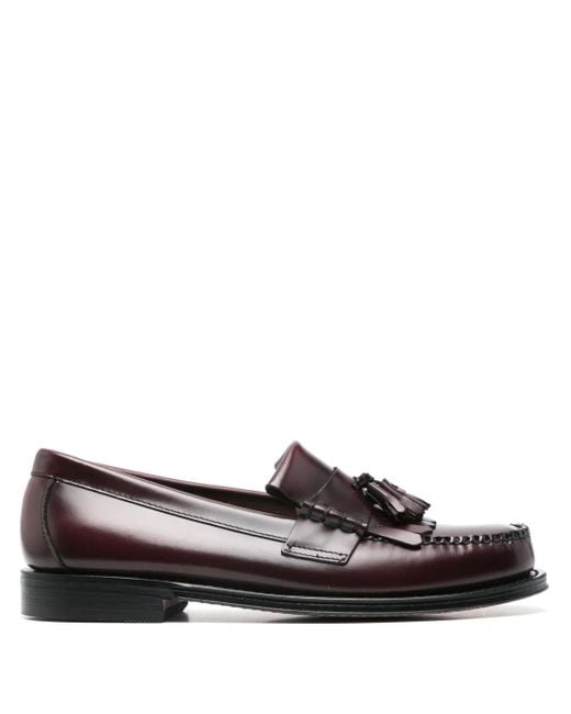 G.H.BASS Brown Weejuns Layton Kiltie Loafers for men