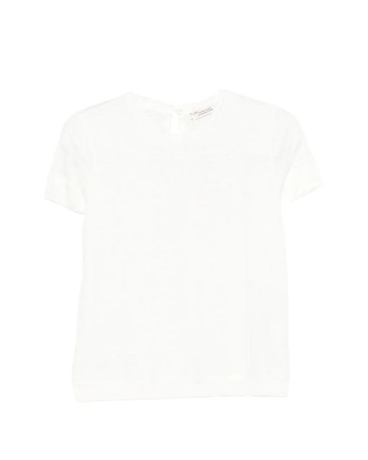 Dorothee Schumacher White Short-Sleeve T-Shirt