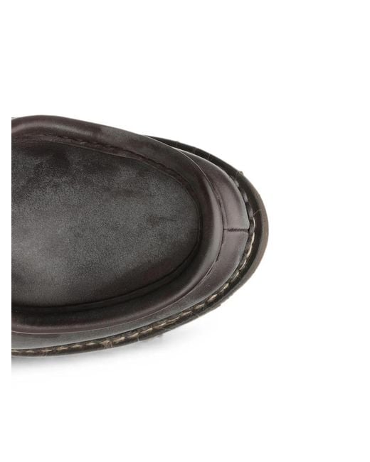 Stringate Michael Norwegian di Paraboot in Gray da Uomo
