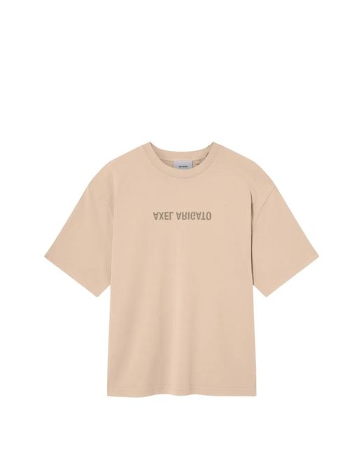 Axel Arigato Natural Distort Washed T-Shirt for men