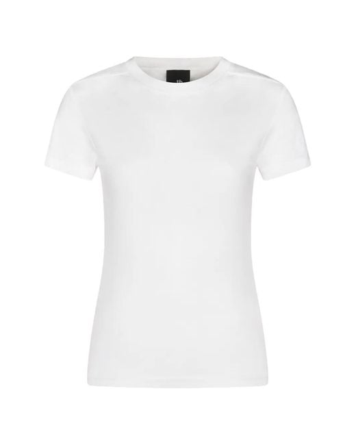 Thom Krom White Crew-Neck T-Shirt