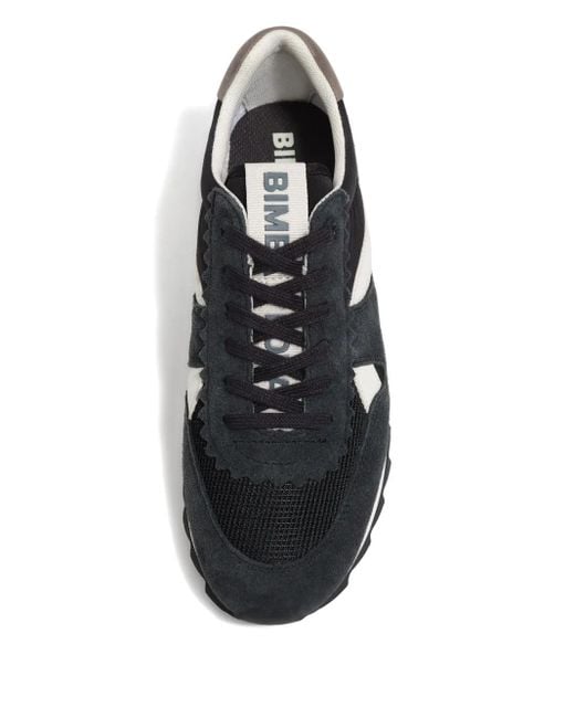 Bimba Y Lola Black Scalloped Suede Sneakers