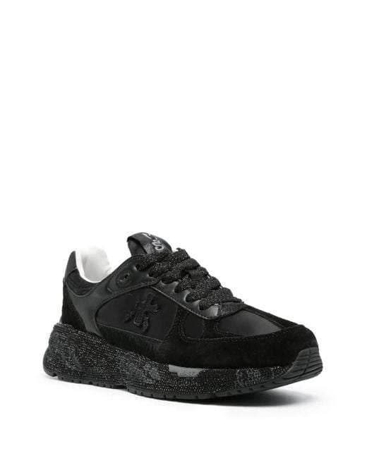 Premiata Black 'Mased 7094' Sneakers