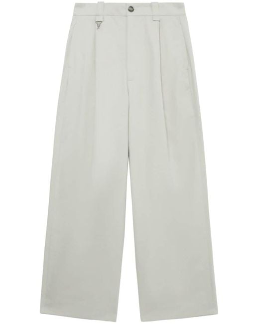Eytys White Scout Wide-leg Trousers