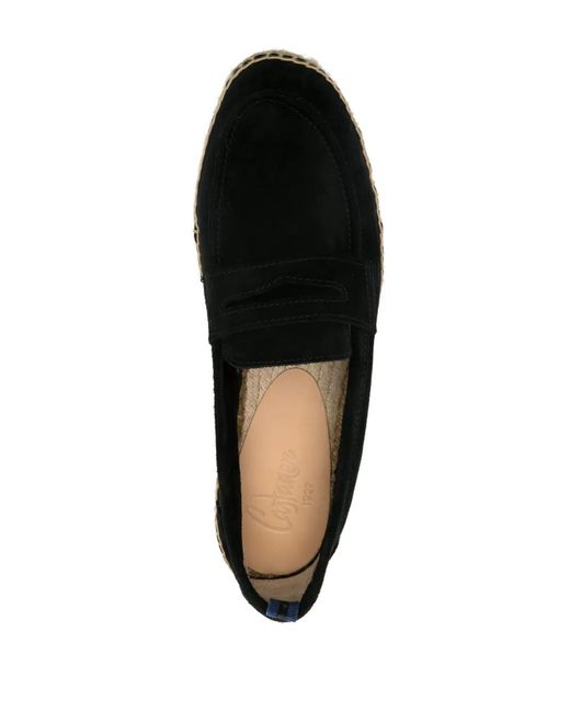 Castaner Black Nacho Suede Espadrilles for men