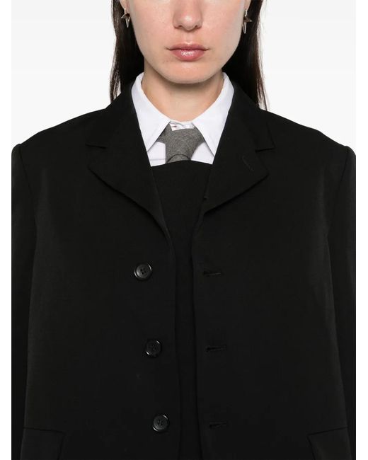 Comme des Garçons Black Wool Blazer