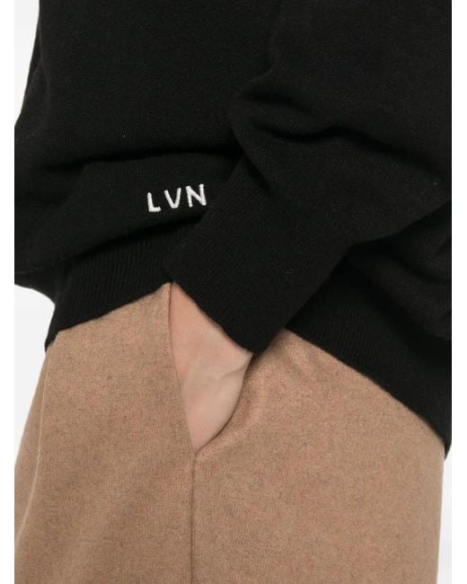 Liviana Conti Black V-Neck Sweater