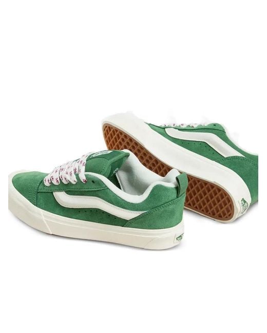 Vans Green Knu Skool Sneakers