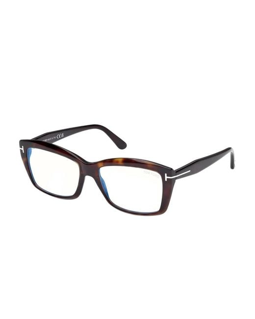 Tom Ford Brown Tortoiseshell Glasses
