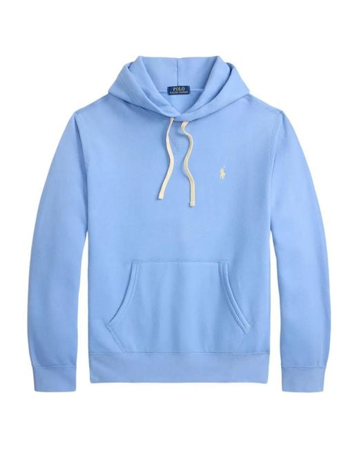 Polo Ralph Lauren Blue Long-Sleeve Hoodie for men