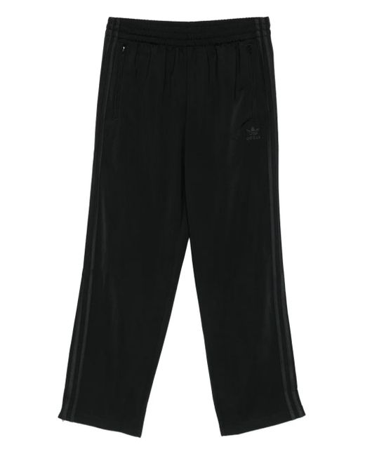 Pantalones de chándal Firebird con tres rayas Adidas de hombre de color Black