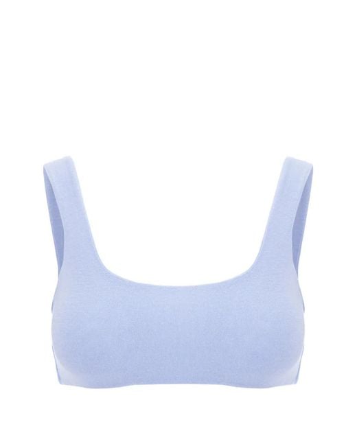 MANURI Blue Camille Top