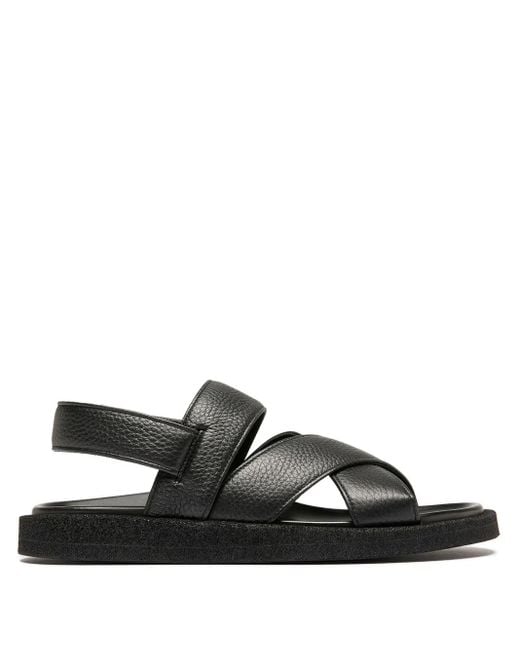 Officine Creative Black Inner 007 Sandals for men