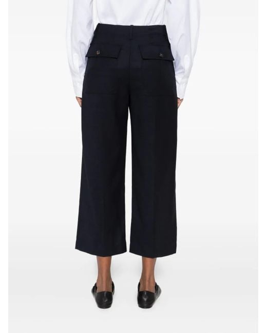 Brunello Cucinelli プリーツ ウールパンツ Black