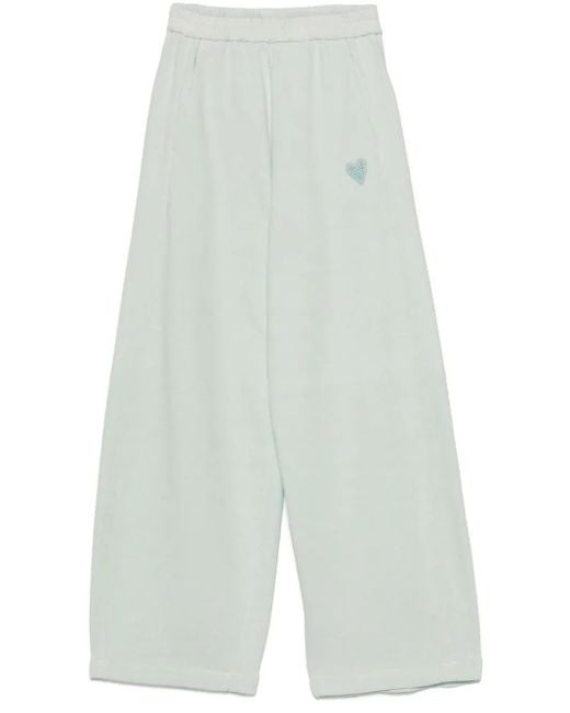 Forte_forte White Cotton Sweatpants