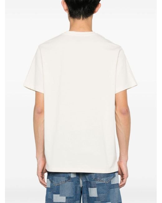 A.P.C. Raynond T-Shirt aus Baumwolle in White für Herren