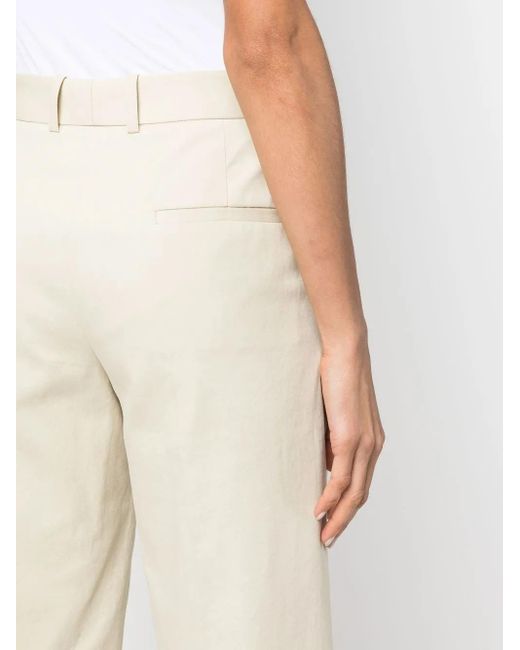 Fabiana Filippi Natural Straight-Leg Cut Trousers