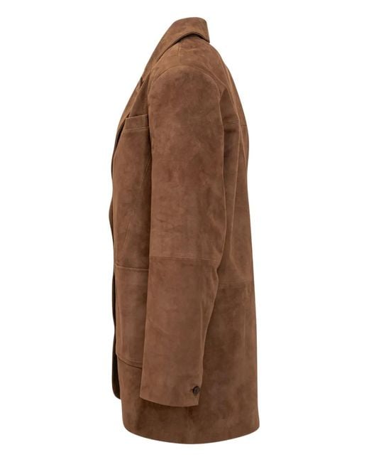 Ba&sh Brown Mosty Jacket