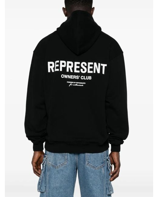Represent Owners Club Hoodie in Black für Herren