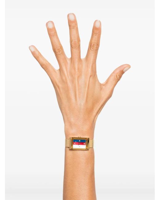 Gucci White G-Frame Watch