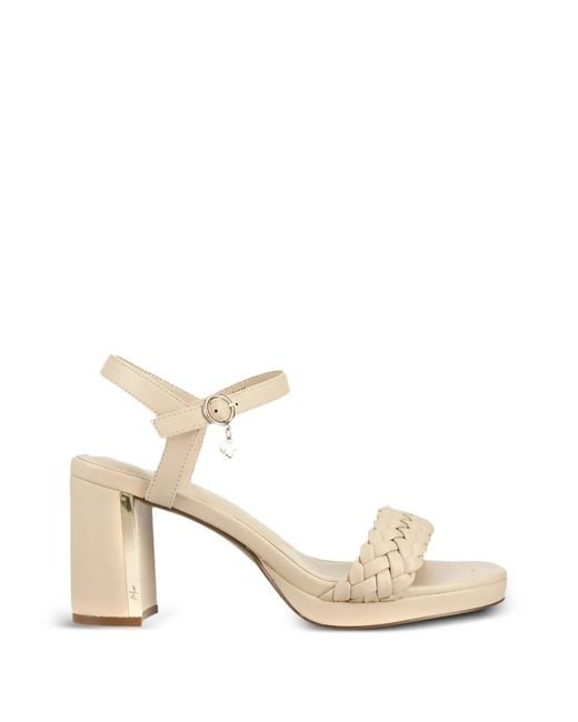 Mexx Natural Braided Buckle-Fastening Sandals
