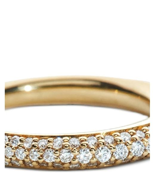 Luminous 27 Metallic Bonche Ring Mit Diamant