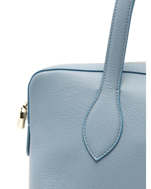 Joseph Blue Top Handle Leather Shoulder Bag