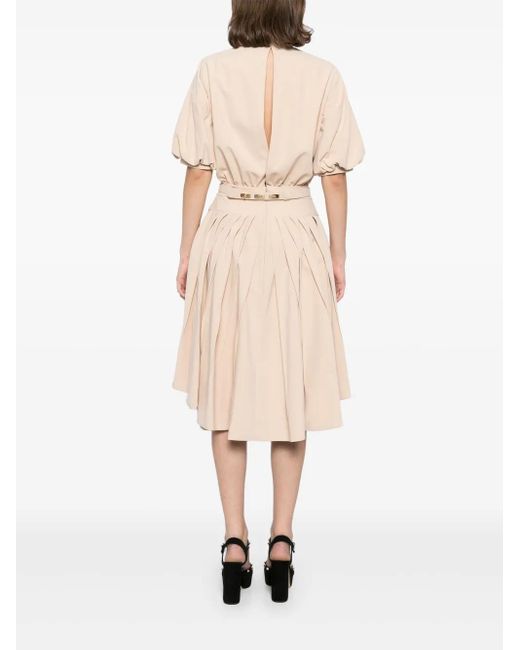 Saiid Kobeisy Natural Crepe Short Dress
