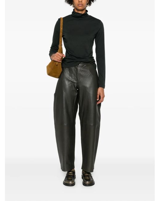 Marc O' Polo Black Turtleneck Long-Sleeve Top