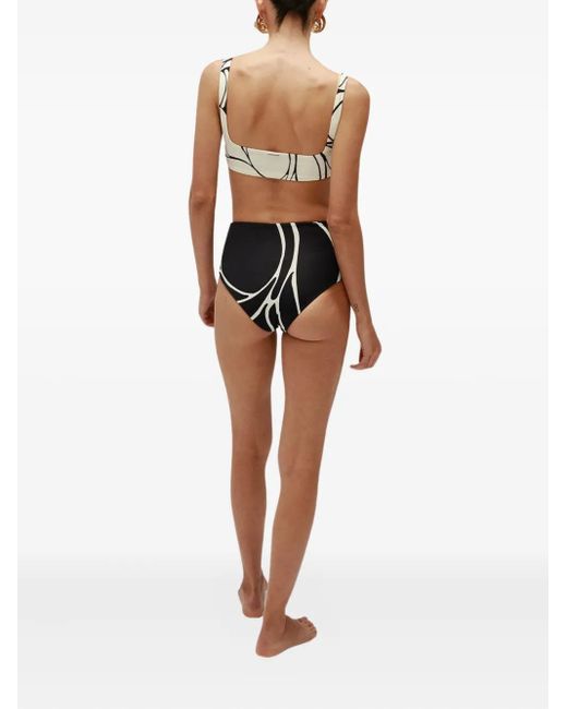 Cala De La Cruz Black Elisa Bikini Bottom